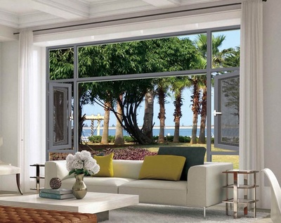 簡(jiǎn)納斯整體門窗 65斷橋窗紗一體雙外開平開窗產(chǎn)品詳解